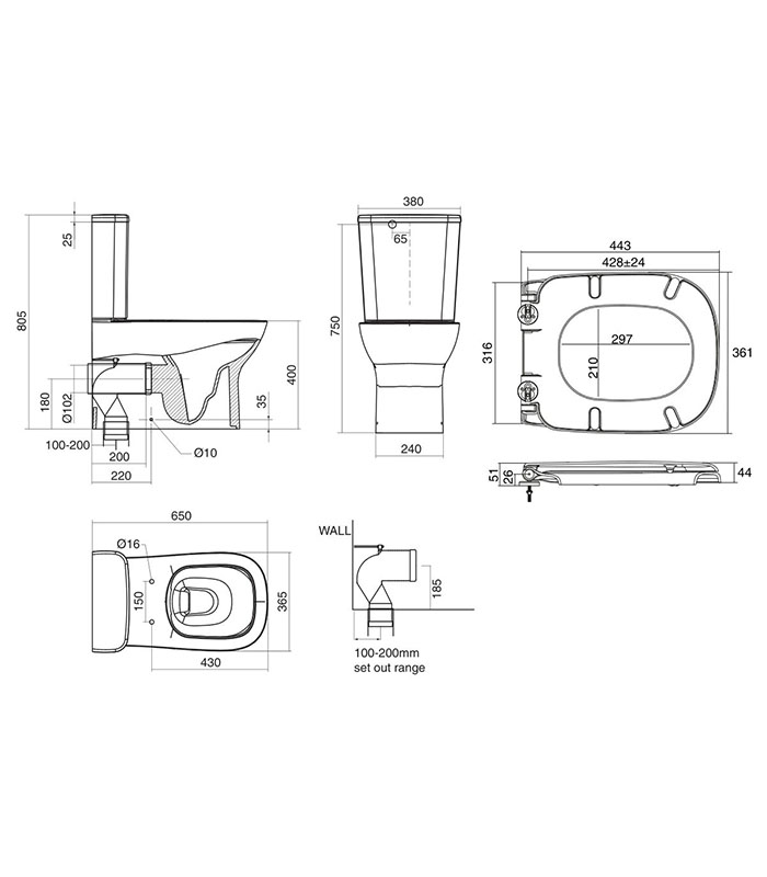 Posh Solus Round Toilet 3