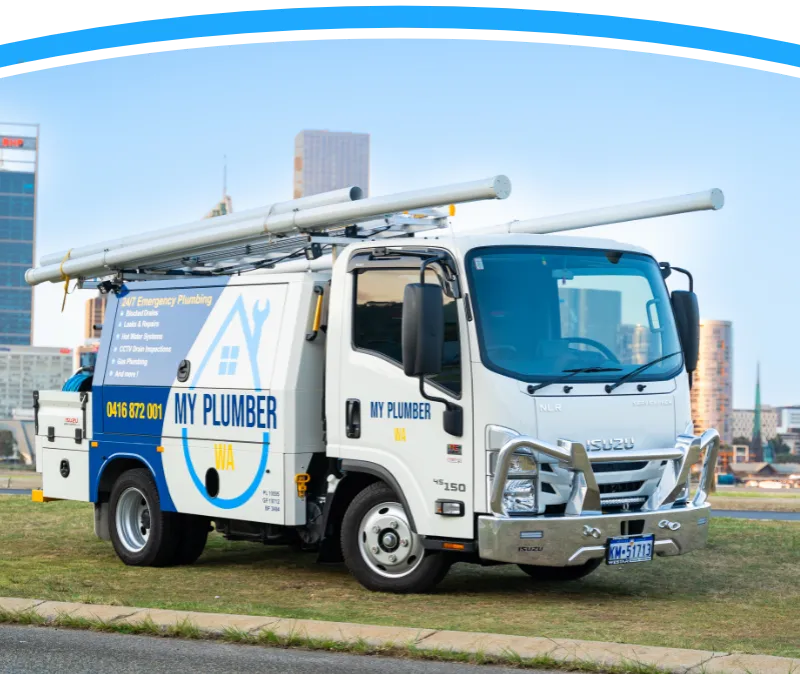 My Plumber WA branded service truck in Perth