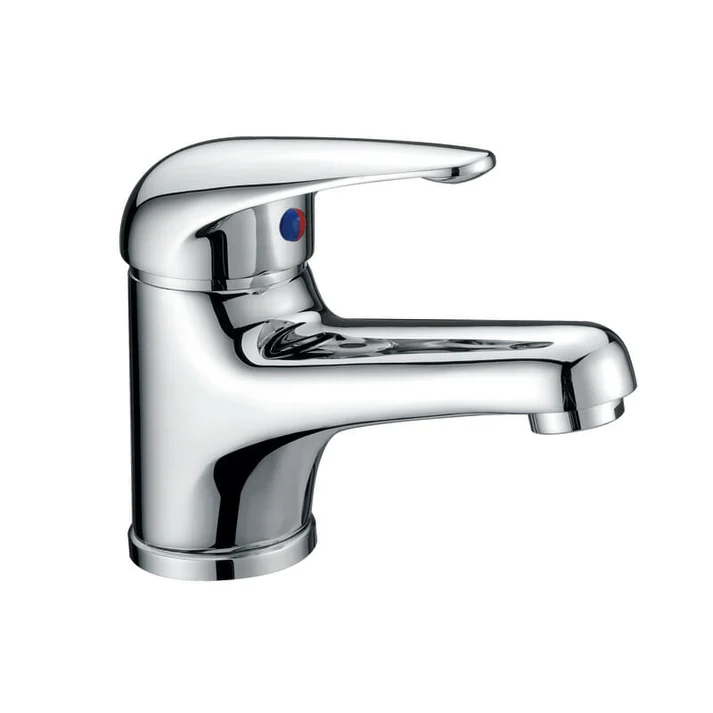 Ruby fixed spout basin mixer in chrome