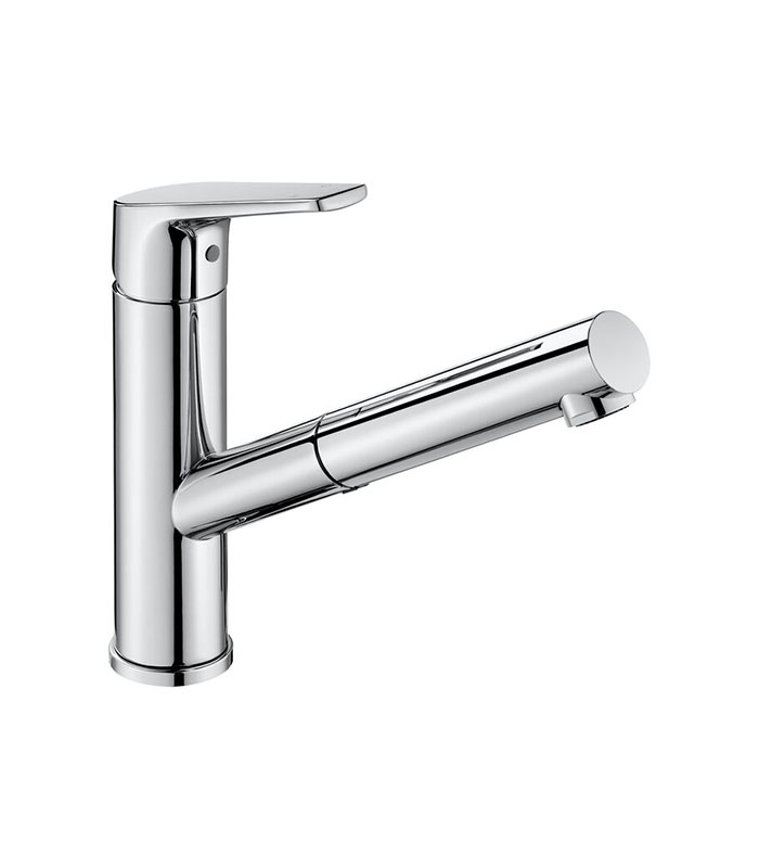 Posh Solus MK3 pull out sink mixer in chrome